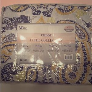 Chloe Elite Collection Queen Sheet set